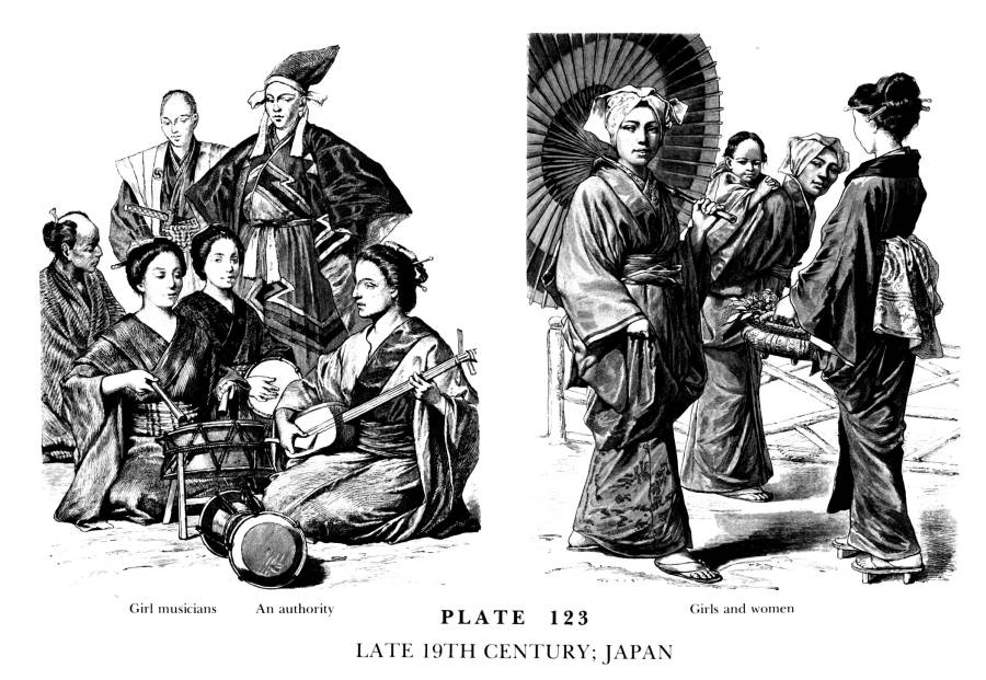 Planche 123b Fin du XIXe Siecle - Japon - Late 19Th Century - Japan.jpg